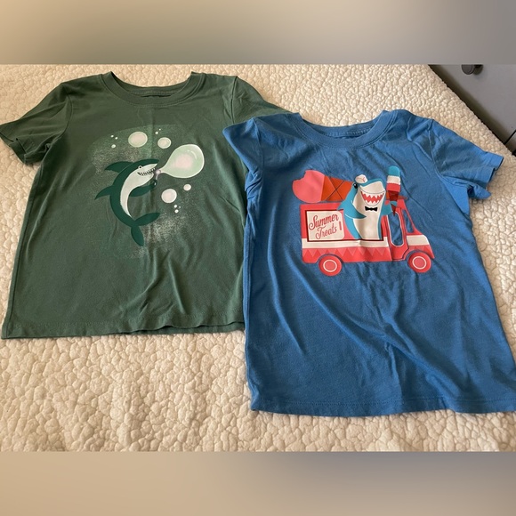Bundle of 2 Boys Cat & Jack T-shirts - Picture 1 of 4